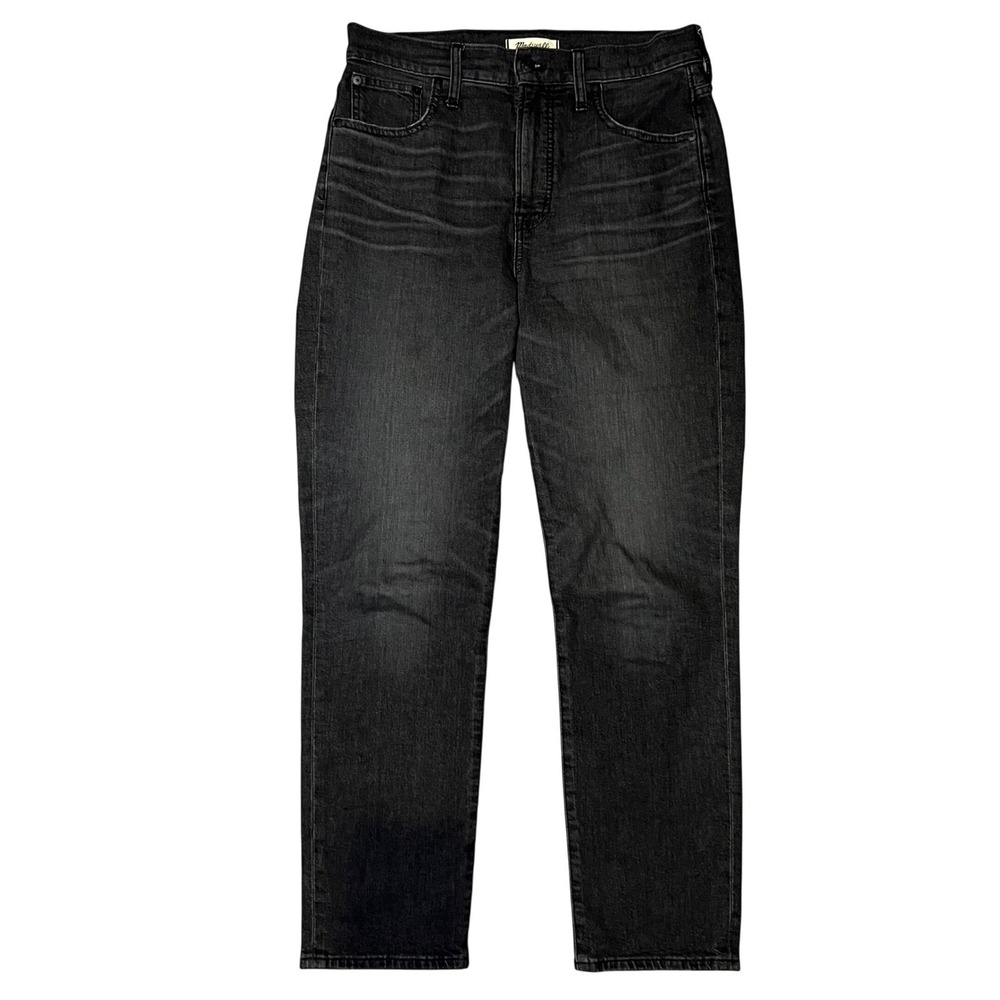 Madewell The Perfect Vintage Crop Jean High Rise Faded Black 29 Tall PVC